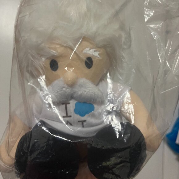 Salesforce Albert Einstein Plush 8" Doll Resident Genius AI Dreamforce NEW! - Picture 1 of 2